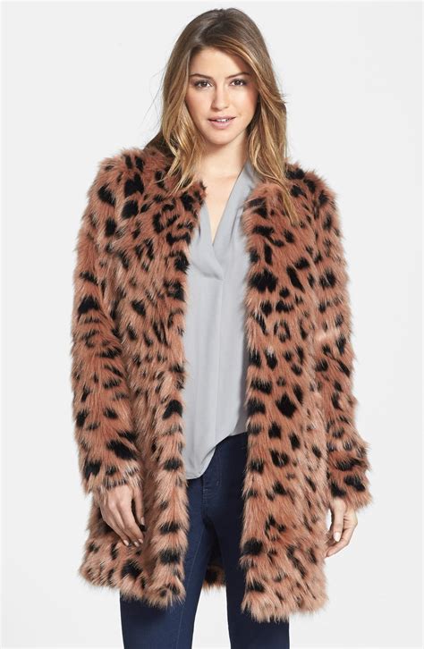 robe michael kors|faux fur coat michael kors.